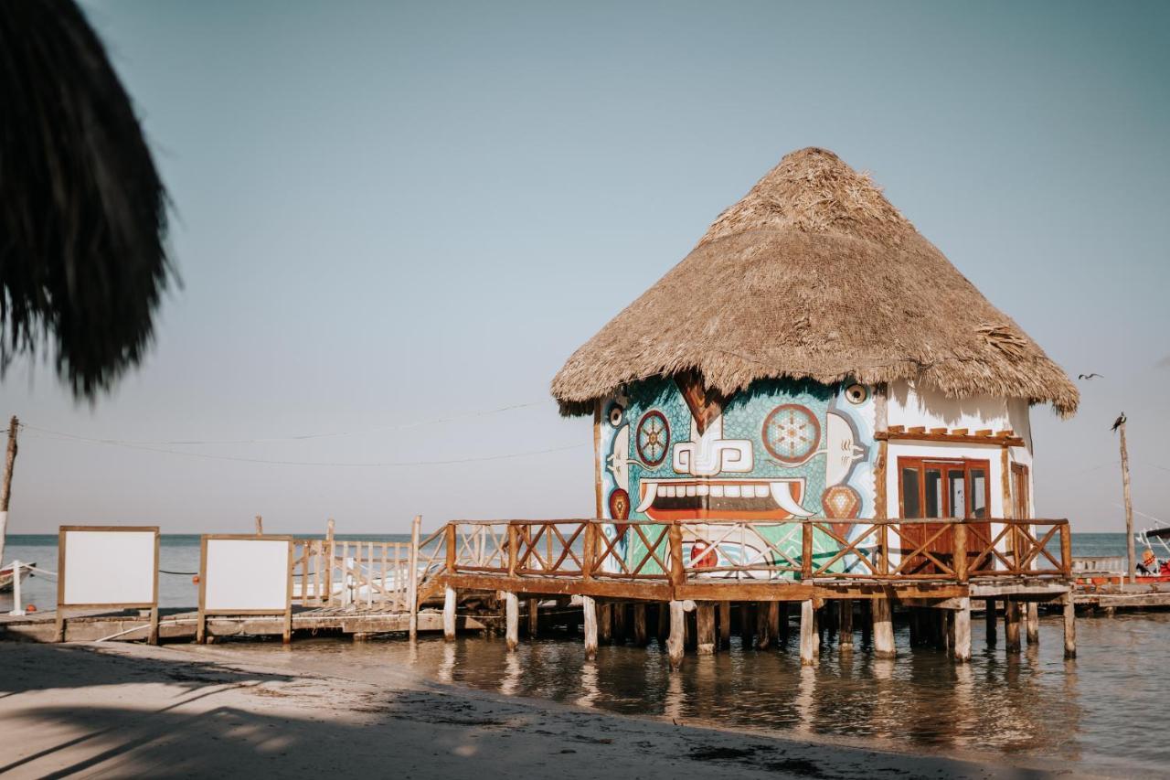 La Diosa Kali Beach Front Hotel Isla Holbox Exteriör bild